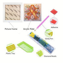 Load image into Gallery viewer, Diamond Painting - Partial Special Shaped - Orange Bow Tie (with frame) (2*19.2CM)