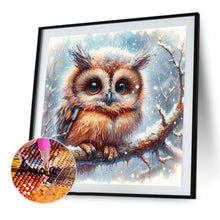 Load image into Gallery viewer, Diamond Painting - Full Square - Small animals in the snow (30*30CM)