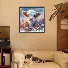 Load image into Gallery viewer, Diamond Painting - Full Square - Small animals in the snow (30*30CM)