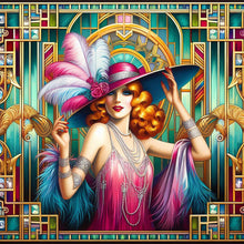 Load image into Gallery viewer, Diamond Painting - Full Square - Modern girl (40*40CM)