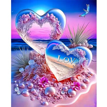 Load image into Gallery viewer, Diamond Painting - Full Round - Seaside love (40*50CM)