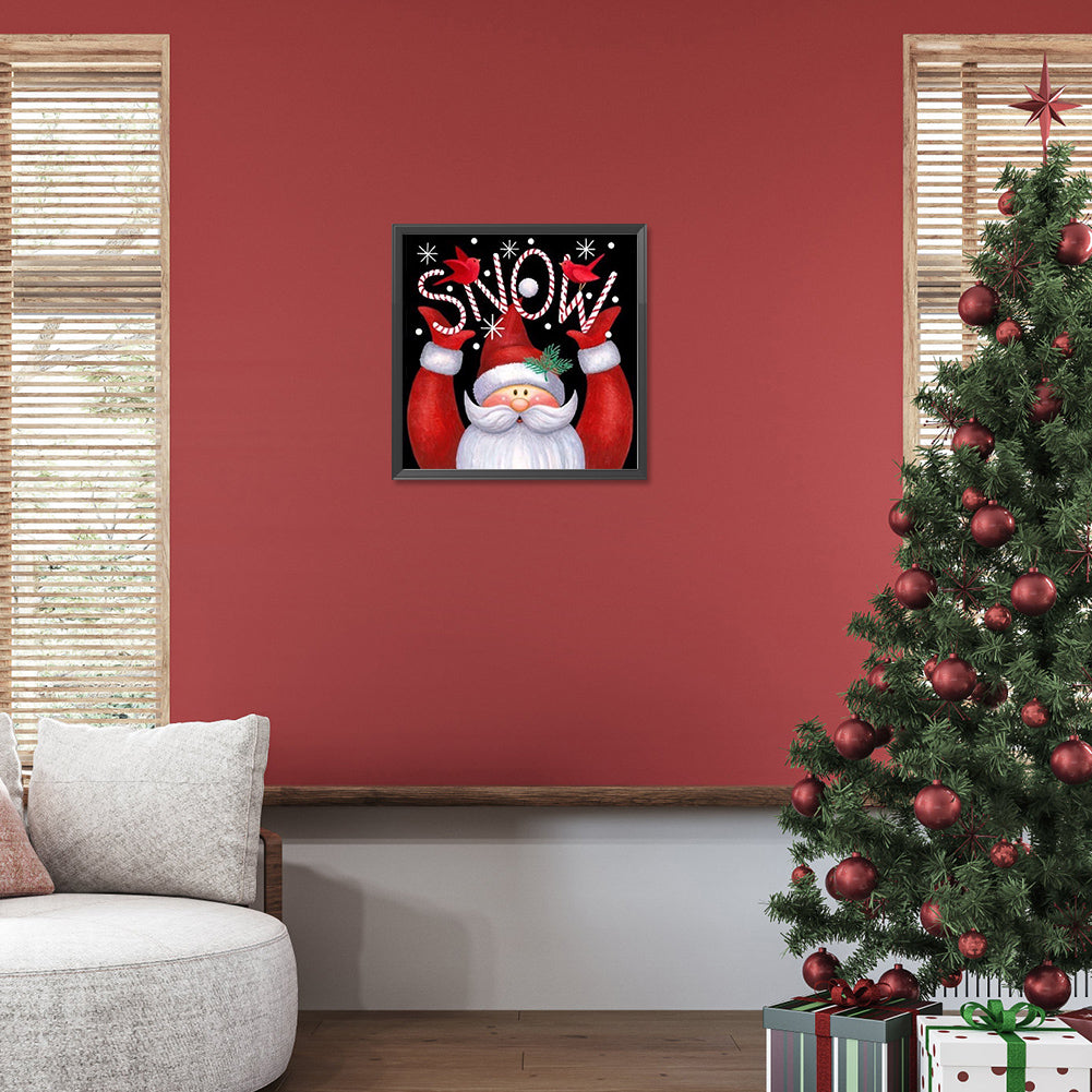 Diamond Painting - Full Round - Santa Claus Snow (40*40CM)