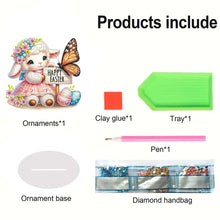 Load image into Gallery viewer, Acrylic Special Shape Easter Sheep Desktop Diamond Art Kits Bedroom Table Decor