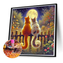Load image into Gallery viewer, Diamond Painting - Full Round - Cat back (50*50CM)