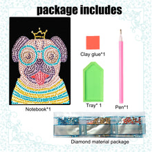 Load image into Gallery viewer, Special Shaped Balloon Diamond Painting Diary Book A5 Diamond Painting Notebooks