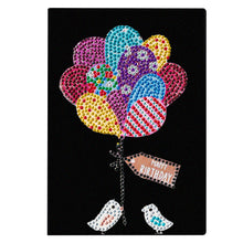 Load image into Gallery viewer, Special Shaped Balloon Diamond Painting Diary Book A5 Diamond Painting Notebooks