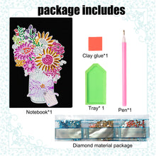 Load image into Gallery viewer, Special Shaped Balloon Diamond Painting Diary Book A5 Diamond Painting Notebooks