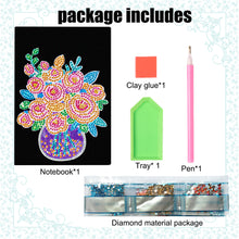Load image into Gallery viewer, Special Shaped Balloon Diamond Painting Diary Book A5 Diamond Painting Notebooks