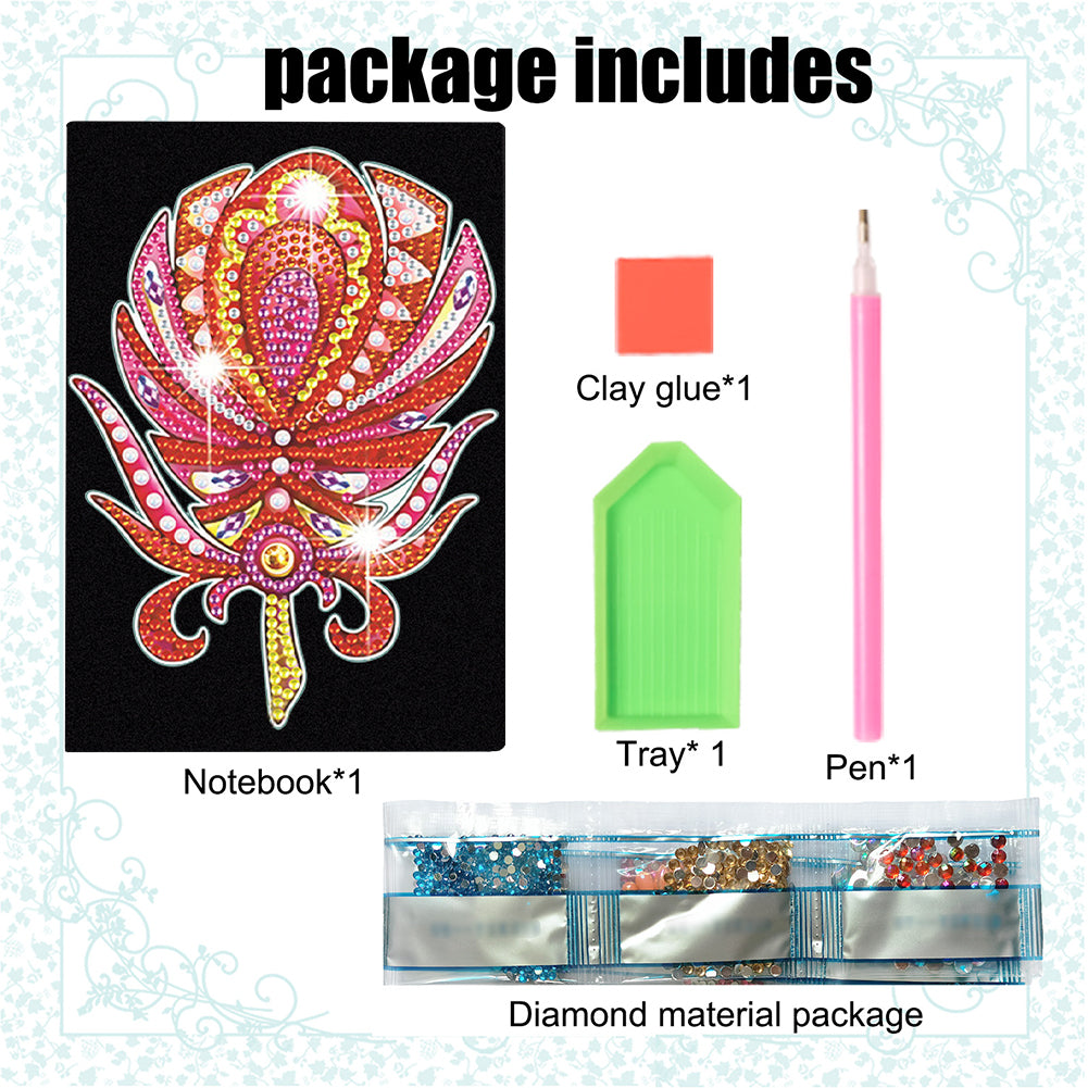 Special Shaped Balloon Diamond Painting Diary Book A5 Diamond Painting Notebooks