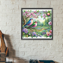 Load image into Gallery viewer, Diamond Painting - Full Round - Flowers and birds (40*40CM)