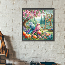 Load image into Gallery viewer, Diamond Painting - Full Round - Flowers and birds (40*40CM)