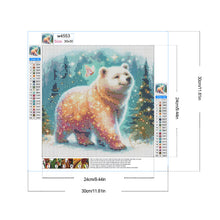 Load image into Gallery viewer, Diamond Painting - Full Round - Polar bear (30*30CM)