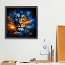 Load image into Gallery viewer, Diamond Painting - Full Square - Starry sky lion head (40*40CM)