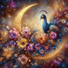 Load image into Gallery viewer, Diamond Painting - Full Square - Dream peacock (40*40CM)
