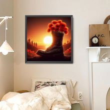 Load image into Gallery viewer, Diamond Painting - Full Round - Soldier in the poppy field (30*30CM)