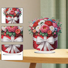 Load image into Gallery viewer, Acrylic Special Shape Bouquet Of Peonies Diamond Painting Tabletop Ornaments