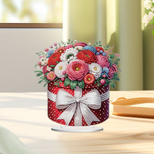 Load image into Gallery viewer, Acrylic Special Shape Bouquet Of Peonies Diamond Painting Tabletop Ornaments
