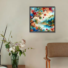 Load image into Gallery viewer, Diamond Painting - Full Round - Glass art maple leaves (30*30CM)