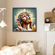 Load image into Gallery viewer, Diamond Painting - Full Round - Glass Glass Art Jesus¡¤Thorns (30*30CM)