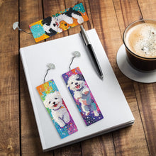 Load image into Gallery viewer, 3Pcs Special Shape Dog Diamond Painting Bookmark Making Kit for Adults Beginners