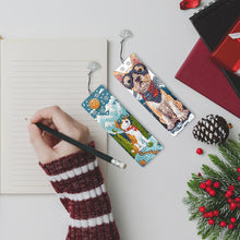 Load image into Gallery viewer, 3Pcs Special Shape Dog Diamond Painting Bookmark Making Kit for Adults Beginners