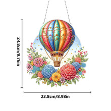 Load image into Gallery viewer, Acrylic Special Shape Hot Air Balloon 5D DIY Diamond Painting Dots Pendant