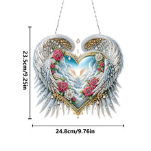 Load image into Gallery viewer, Acrylic Special Shape Ladder To Heaven 5D DIY Diamond Painting Dots Pendant