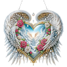 Load image into Gallery viewer, Acrylic Special Shape Ladder To Heaven 5D DIY Diamond Painting Dots Pendant