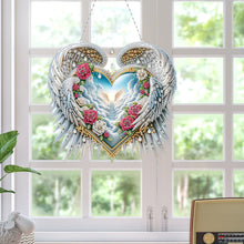 Load image into Gallery viewer, Acrylic Special Shape Ladder To Heaven 5D DIY Diamond Painting Dots Pendant