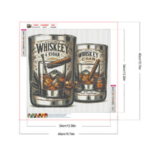 Load image into Gallery viewer, Diamond Painting - Full Round - Whiskey Glass (40*40CM)