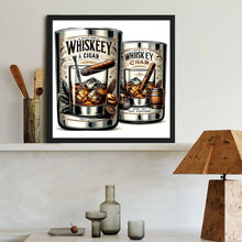 Load image into Gallery viewer, Diamond Painting - Full Round - Whiskey Glass (40*40CM)