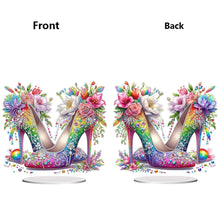 Load image into Gallery viewer, Acrylic Special Shape High Heels Diamond Painting Desktop Ornaments for Decor