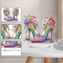 Load image into Gallery viewer, Acrylic Special Shape High Heels Diamond Painting Desktop Ornaments for Decor