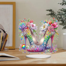 Load image into Gallery viewer, Acrylic Special Shape High Heels Diamond Painting Desktop Ornaments for Decor
