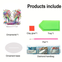 Load image into Gallery viewer, Acrylic Special Shape High Heels Diamond Painting Desktop Ornaments for Decor