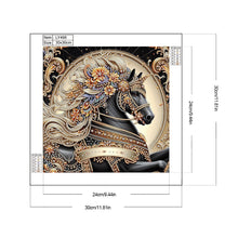 Load image into Gallery viewer, Diamond Painting - Partial Special Shaped - Metal Unicorn (30*30CM)