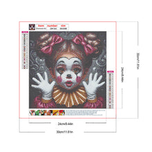 Load image into Gallery viewer, Diamond Painting - Full Round - Clown child (30*30CM)