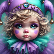 Load image into Gallery viewer, Diamond Painting - Full Round - Clown child (30*30CM)