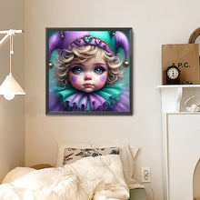 Load image into Gallery viewer, Diamond Painting - Full Round - Clown child (30*30CM)