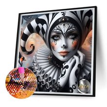 Load image into Gallery viewer, Diamond Painting - Full Round - Clown girl (30*30CM)