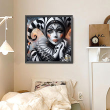 Load image into Gallery viewer, Diamond Painting - Full Round - Clown girl (30*30CM)