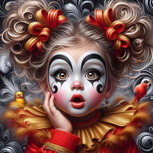 Load image into Gallery viewer, Diamond Painting - Full Round - Clown child (30*30CM)