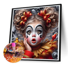 Load image into Gallery viewer, Diamond Painting - Full Round - Clown child (30*30CM)
