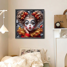 Load image into Gallery viewer, Diamond Painting - Full Round - Clown child (30*30CM)
