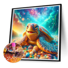 Load image into Gallery viewer, Diamond Painting - Full Round - Sea turtle on the beach (30*30CM)