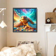 Load image into Gallery viewer, Diamond Painting - Full Round - Sea turtle on the beach (30*30CM)