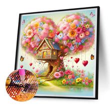 Load image into Gallery viewer, Diamond Painting - Full Round - Hut on the love tree (30*30CM)