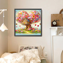 Load image into Gallery viewer, Diamond Painting - Full Round - Hut on the love tree (30*30CM)