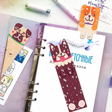Load image into Gallery viewer, 4Pcs Cat Diamond Bookmark Art Projects Diamond Art Bookmark for Adults Beginners