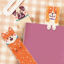 Load image into Gallery viewer, 4Pcs Cat Diamond Bookmark Art Projects Diamond Art Bookmark for Adults Beginners